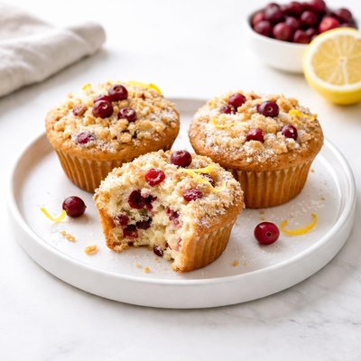Image of Cranberry Lemon Muffins