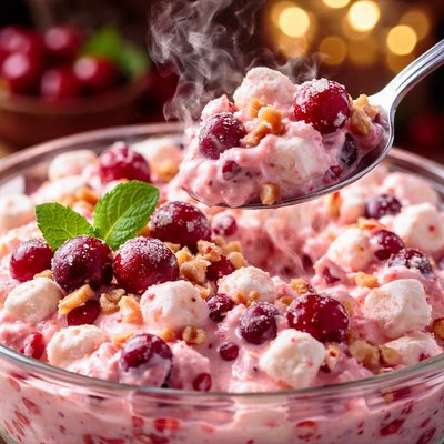 Image of Cranberry Mallow Dessert