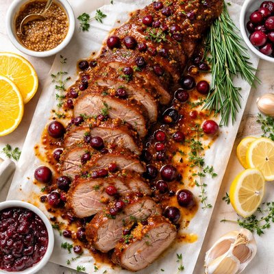 Image of Cranberry Mustard Pork Tenderloin
