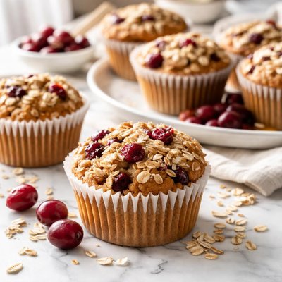Image of Cranberry Oatmeal Muffins
