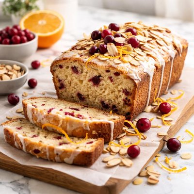 Image of Cranberry Orange Almond Bread