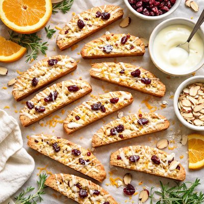 Image of Cranberry Orange Biscotti