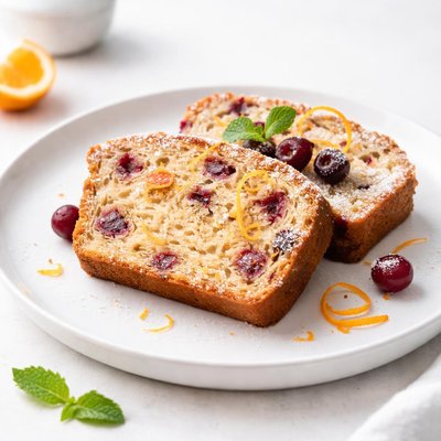 Image of Cranberry Orange Bread for Diabetics