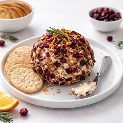 Image of Cranberry Orange Cheese Ball