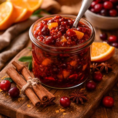 Image of Cranberry Orange Chutney