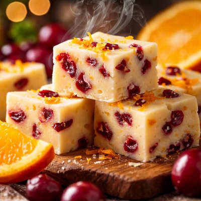 Image of Cranberry Orange Fudge