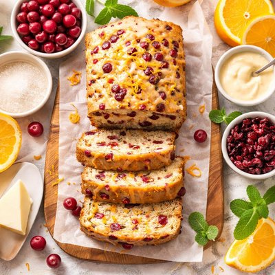 Image of Cranberry Orange Quick Bread