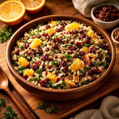 Image of Cranberry Orange Quinoa Salad