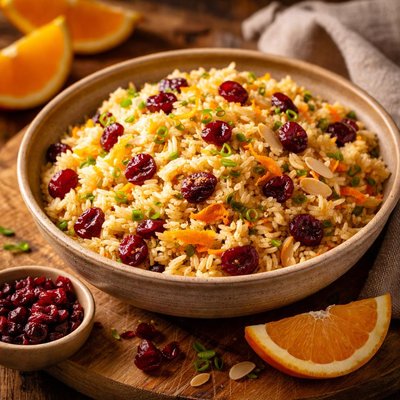 Image of Cranberry Orange Rice