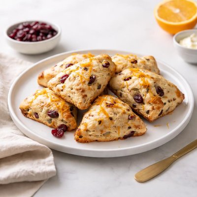 Image of Cranberry Orange Scones