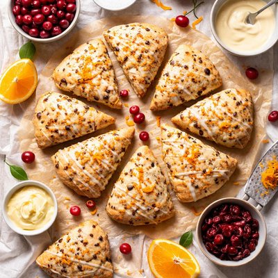 Image of Cranberry Orange Scones Barefoot Contessa Ina Garten