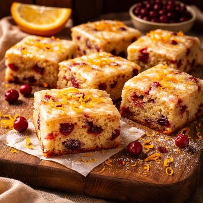 Image of Cranberry Orange Squares