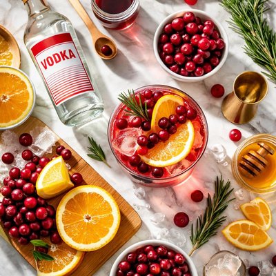 Image of Cranberry Orange Vodka