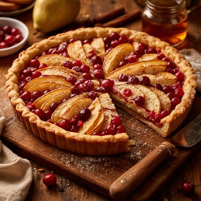 Image of Cranberry Pear Tart