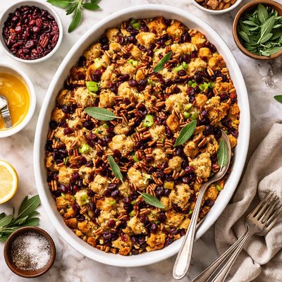 Image of Cranberry Pecan and Sage Stuffing
