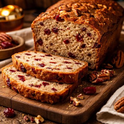 Image of Cranberry Pecan Bread Bread Machine