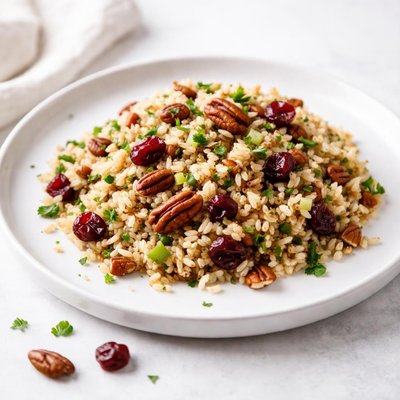 Image of Cranberry Pecan Brown Rice Stuffing