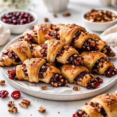 Image of Cranberry Pecan Rugelach