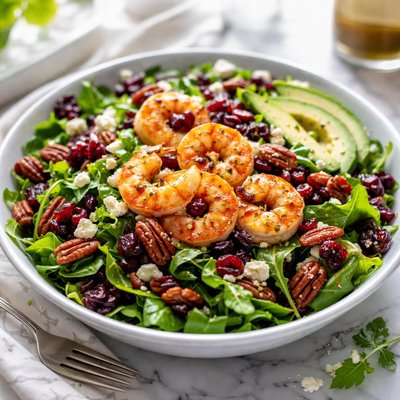 Image of Cranberry Pecan Shrimp Salad