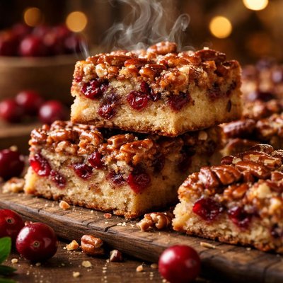 Image of Cranberry Pecan Squares