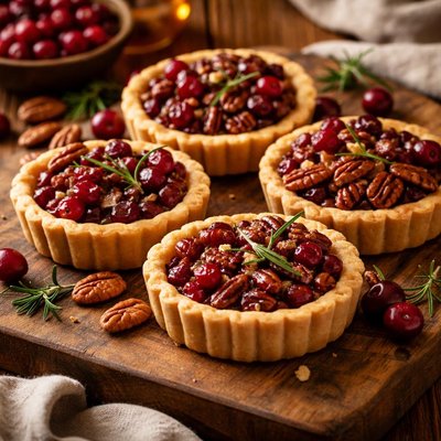 Image of Cranberry Pecan Tarts