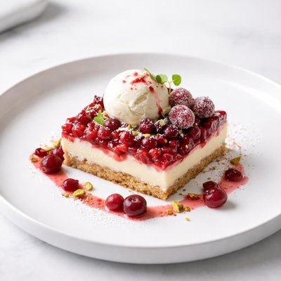 Image of Cranberry Pie Pudding