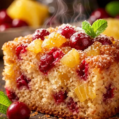 Image of Cranberry Pineapple Cake