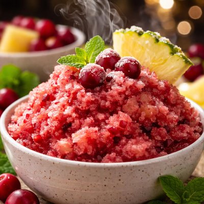 Image of Cranberry Pineapple Frozen Dessert