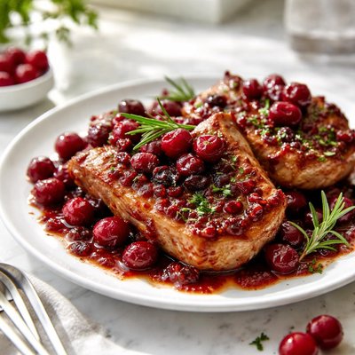 Image of Cranberry Pork Chops