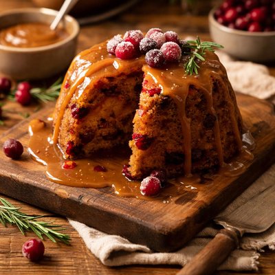 Image of Cranberry Pudding