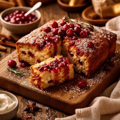 Image of Cranberry Pudding Cake