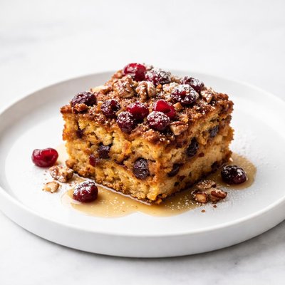 Image of Cranberry Pumpkin Bread Pudding