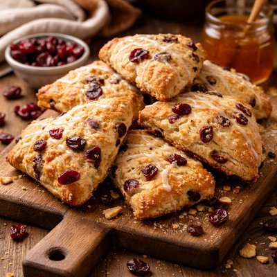 Image of Cranberry Raisin Scones