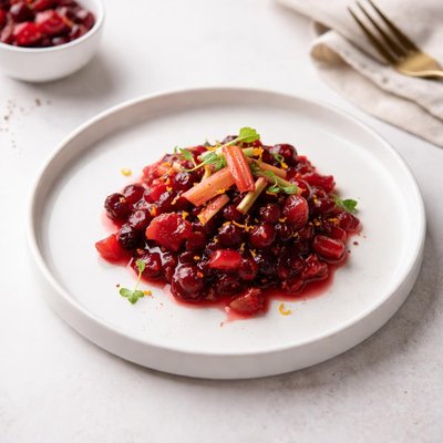 Image of Cranberry Rhubarb Relish