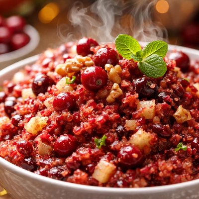Image of Cranberry Salad Best Ever for Thanksgiving Dinner