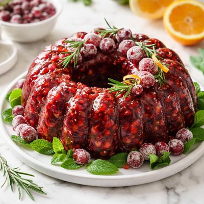 Image of Cranberry Salad Mold