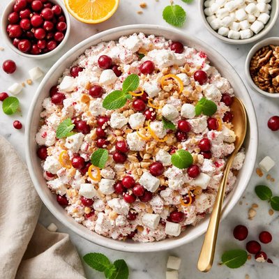 Image of Cranberry Salad with Marshmallows