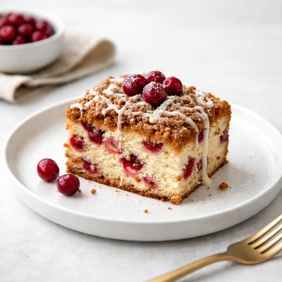Image of Cranberry Sour Cream Coffee Cake