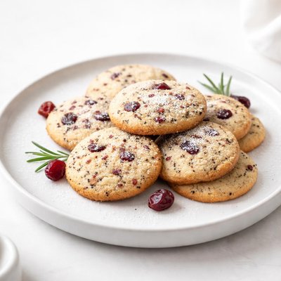 Image of Cranberry Spice Tea Cookies