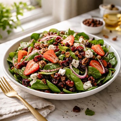 Image of Cranberry Spinach Salad