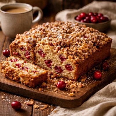 Image of Cranberry Streusel Coffee Cake