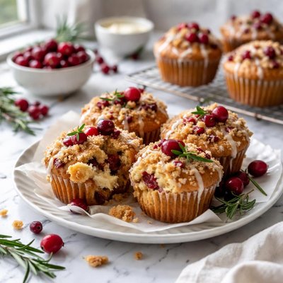 Image of Cranberry Surprise Muffins