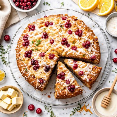 Image of Cranberry Tea Cake