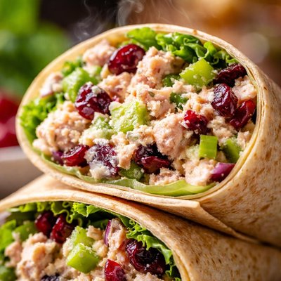 Image of Cranberry Tuna Salad Wrap