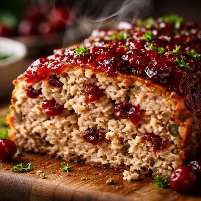 Image of Cranberry Turkey Meatloaf