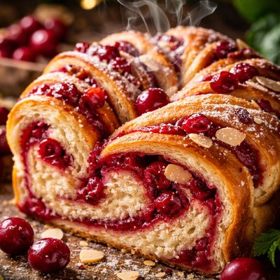Image of Cranberry Twist Bread Diabetic