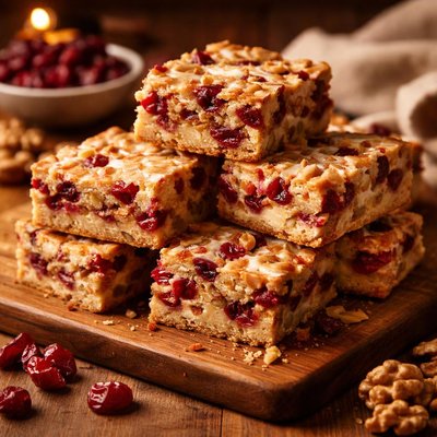 Image of Cranberry Walnut Bars