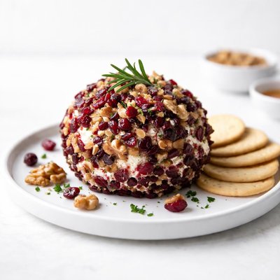 Image of Cranberry Walnut Cheese Ball