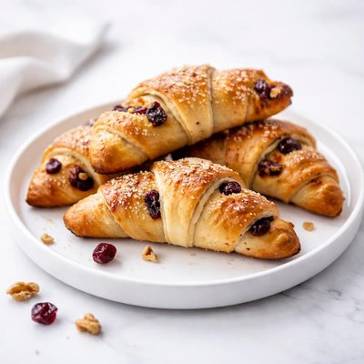 Image of Cranberry Walnut Crescent Rolls