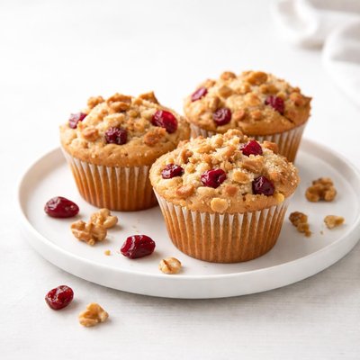 Image of Cranberry Walnut Muffins